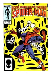 THE SPECTACULAR SPIDER-MAN 99 (VF/NM) 2nd SPOT (1st COVER)/ BLACK CAT & KINGPIN* - Picture 1 of 2