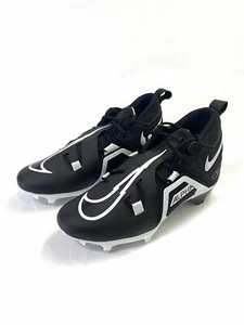 Nike Alpha Menace Pro 3 Mid Football Cleats Men's Black Size 10 CT6649-001 - Picture 1 of 5