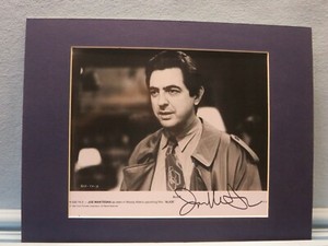 Woody Allen's "Alice" & Joe Mantegna autograph on a Lobby Card