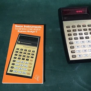 1970s Texas Instruments Business Calculator Business Analyst -I - Bild 1 von 7