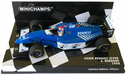Minichamps Ligier Renault JS39B #25 1994 - Eric Bernard escala 1/43 Foto 1 de 1