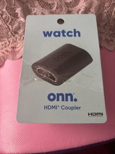 Watch onn HDMI Koppler verbindet 2 HDMI Kabel miteinander Neu - Bild 1 von 2