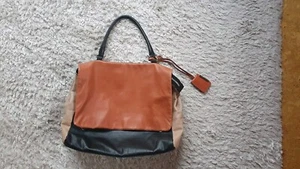 Braun-beige Ledertasche, Gianni Chiarini - Bild 1 von 9