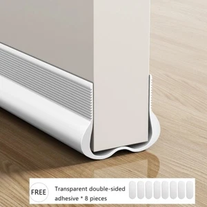 Untertür Bodendichtung Leiste Stopper verstellbar Doppeltür Zugluftschutz Schallschutz - Bild 1 von 15