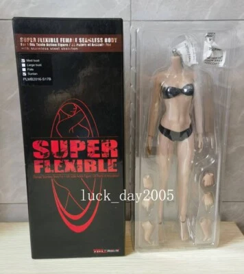 TBLeague Phicen Mujer Sin Costuras Medio Estrecho Hombros Busto Cuerpo bronceado 1/6 S17B Foto 1 de 2