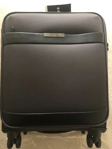 DKNY ACE Spinner Upright Soft Cabin Case with TSA Lock - 21"/ 55cm, Blk/Charcoal - Picture 1 of 13