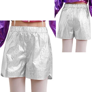Girls Shorts Play Hot Pants Fitness Dancewear Swimming Costume Workout Bottoms - Picture 1 of 56