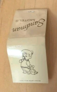 Vintage Streichholzheftchen: Sandman Motel, Anaheim, CA - Bild 1 von 3