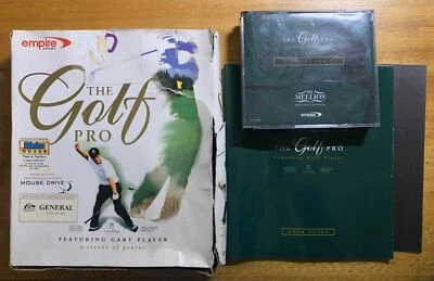 The Golf Pro (PC, 1998) CDROM Vintage Game with Box and Manual Win95/98 - Image 1 of 4