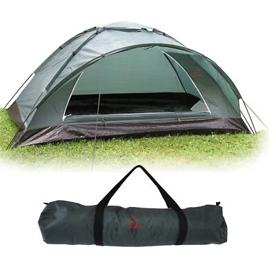 Angelzelt 2 Mann Biwak Zelt mit Zubehör Behr Anglerzelt Campingzelt Karpfenzelt - Bild 1 von 4