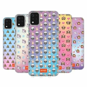 OFFICIAL emoji® PATTERNS GEL CASE FOR LG PHONES 1 - Picture 1 of 8