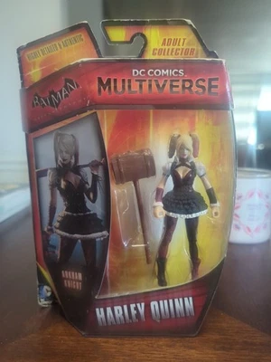 "Figura de acción DC Comics Multiverse Batman Arkham Knight Harley Quinn 3,75"" nueva" Foto 1 de 2