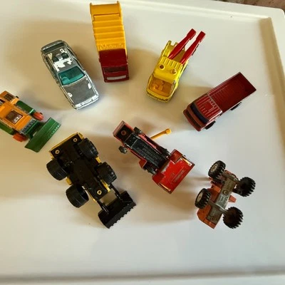 Vintage 1970's 80s Ish Toy Cars Lesney Matchbox Tomica Majorette (Lot of 8) - Image 1 of 4