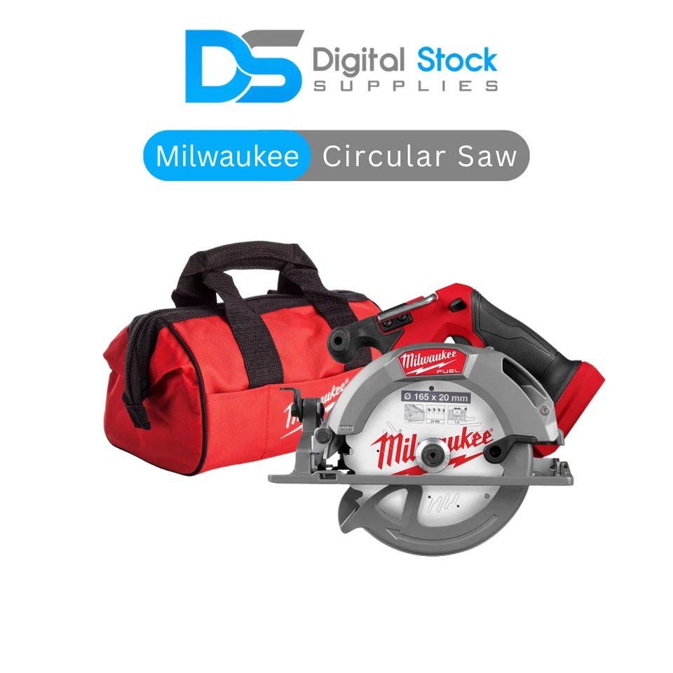 Milwaukee M18FCS552-0B 18V FUEL Compact 165mm Circular Saw - Body Only & 24" Bag - Image 1 of 4