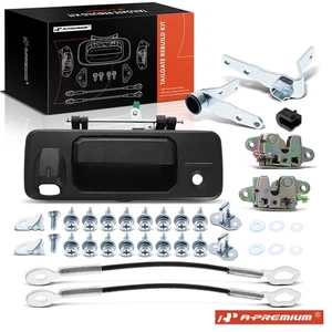 A-Premium Tailgate Hardware Rebuild Kit with Cable for Toyota Tacoma 2016-2023 - Picture 1 of 10