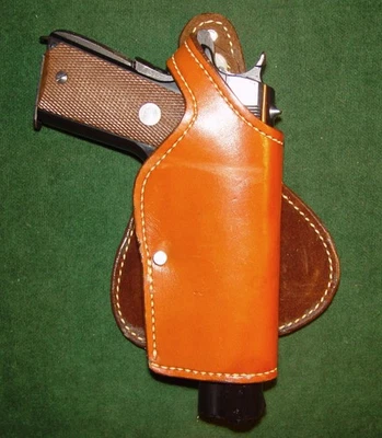 BRAUER  BWPA87 Suede Lined Paddle Holster fits  Colt 4" 1911 Autos & Similar. - Image 1 of 4
