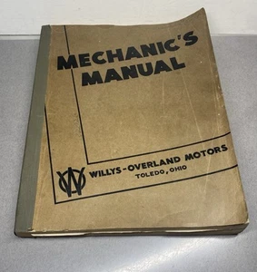 Vintage 1948 Willys Overland Mechanics Manual - Picture 1 of 9