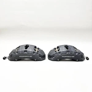 NEW Porsche Cayenne E3 front brake calipers set with fast delivery - Picture 1 of 17