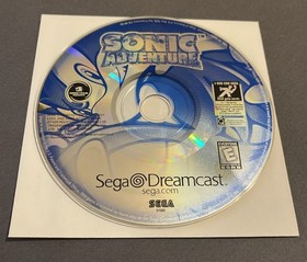 Dreamcast - Sonic Adventure (UNTESTED!) DISC ONLY COPY Please Read Description!