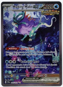Walking Wake EX Special Illustration Rare 2024 Temporal Forces Holo Pokemon Card - Picture 1 of 2