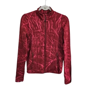 Lululemon Ebb to Street Define Jacket Womens 8 Wash Stone Chianti Red Outdoor - Picture 1 of 9
