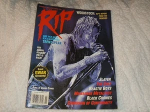 RIP Magazine Nov 1994, Trent Reznor Alice In Chains Woodstock Slayer Cult B.Boys - Picture 1 of 9