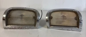 1955-1957 GMC Truck Park Light Assemblies Pair T37 - Picture 1 of 9