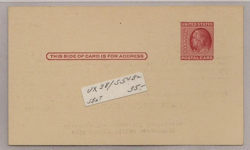 США - неиспользованные почтовые канцелярские товары лот # 66 - Изображение 1 из 1