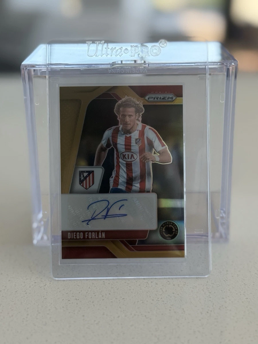 Diego Forlan Autographed Soccer Trading Cards & Accessories for