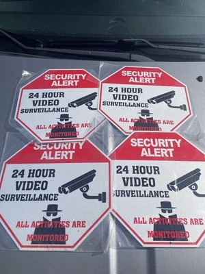 Security Yard Signs - Image 1 of 4