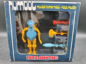 Numool Humbot Movable Human Robot Vintage Action Figure Atlantic Made Italy - Picture 1 of 4