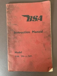 BSA C10L instruction manual 1955 - Picture 1 of 1