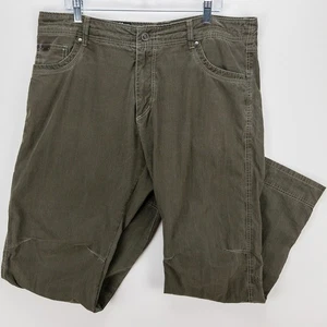 KÜHL Revolvr Pantalone Uomo 38x34 Grigio Outdoor Escursionismo Ginocchio Articolato - Foto 1 di 15