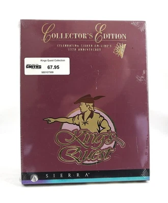 SEALED 1994 King's Quest Collector's Edition (Factory Sealed)  Sierra Big Box PC - Image 1 of 4
