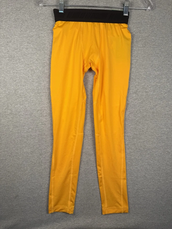 DSG Compression Tights Womens Size M 10-12  Yellow Form Fitting  Base Layer New - Image 1 of 4