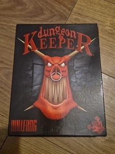Dungeon Keeper Big Box Version + The Deeper For PC CD-Rom Complete BullFrog - Picture 1 of 2