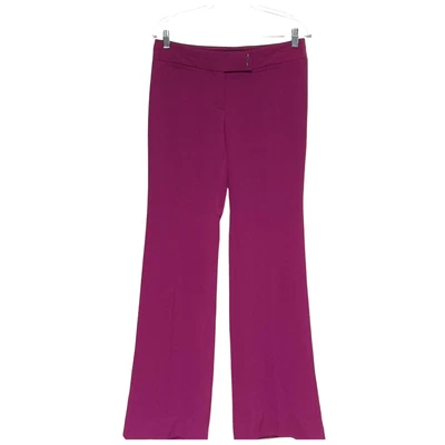 Pantalones acampanados morados WHBM talla 4R Foto 1 de 4