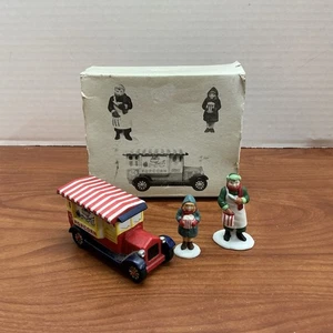 Dept 56 Heritage Dickens Village Christmas Accessory Popcorn Vendor 5958-7 1989 - Bild 1 von 3