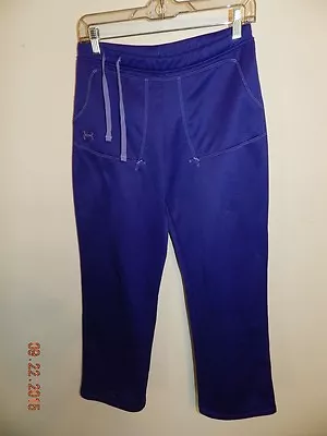 Under Armour Youth XL YXL Loose  Purple  Sweatpants - Image 1 of 4
