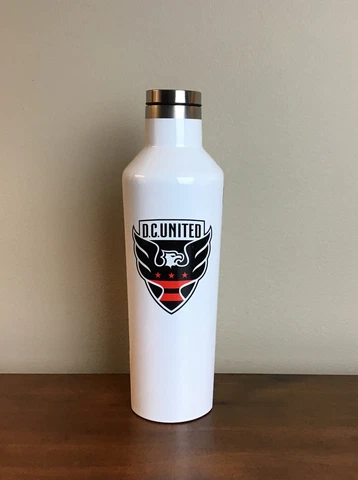 NEW DC UNITED CORKCICLE 16 OZ Canteen Stainless Steel Insulated Water Bottle Cover