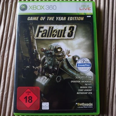 Xbox 360 Fallout 3 Game of the Year Edition - German language only, DE - Image 1 of 4