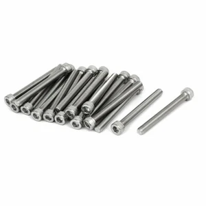 M6x55mm Acier Inox 304 vis à tête hexagonale DIN vis912 20pc - Imagen 1 de 4