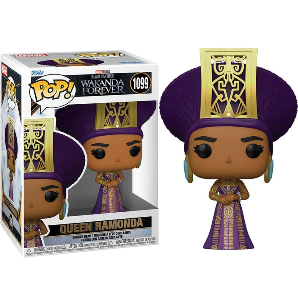 FUNKO POP Black Panther Wakanda Forever Queen Ramonda 1099 - Marvel