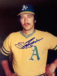 Hand SIGNED Stan Bahnsen 8x10 Photo - MLB - Oakland As Athletics - Picture 1 of 4