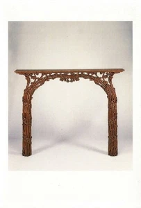 Postcard Henry L Fry Carved Mantel Aesthetic Movement Cincinnati Art Museum OH - Picture 1 of 1