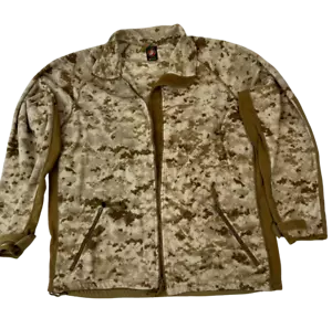 Used Serviceable USMC Peckham Polartec Desert Digital Fleece Jacket*mocinc.1982* - Picture 1 of 13