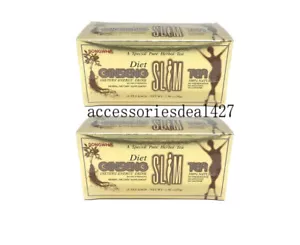 Diet ginseng thé mince pour la perte de poids, force supplémentaire, 3 gX18 sacs 1,90 oz paquet de 2 - Photo 1 sur 5