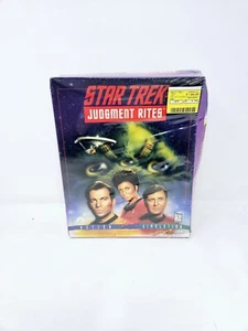 Star Trek Judgment Rites (1998 PC CD-ROM, DOS) Interplay Big Box Factory Sealed - Picture 1 of 6