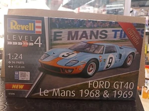Ford GT40 Le Mans 1968b& 1969 Scala 1/24 LIMITED EDITION Kit Montaggio... - Foto 1 di 2