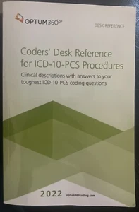 2022 Coders' Desk Reference for Procedures (ICD-10-PCS) by Optum360 (paperback) - Imagen 1 de 1
